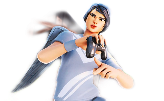 Fornite Clinical Crosser Png (indigo, black, beige, white)