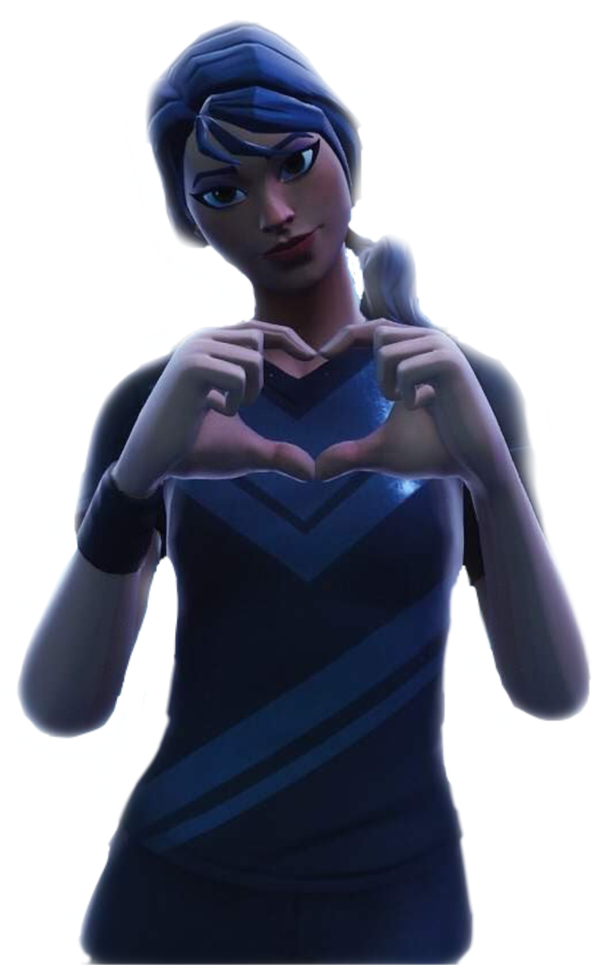 Fornite Clinical Crosser Transparent Png (black)