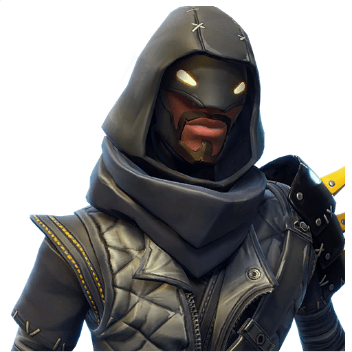 Fornite Cloaked Star Png Clipart (black, gray)