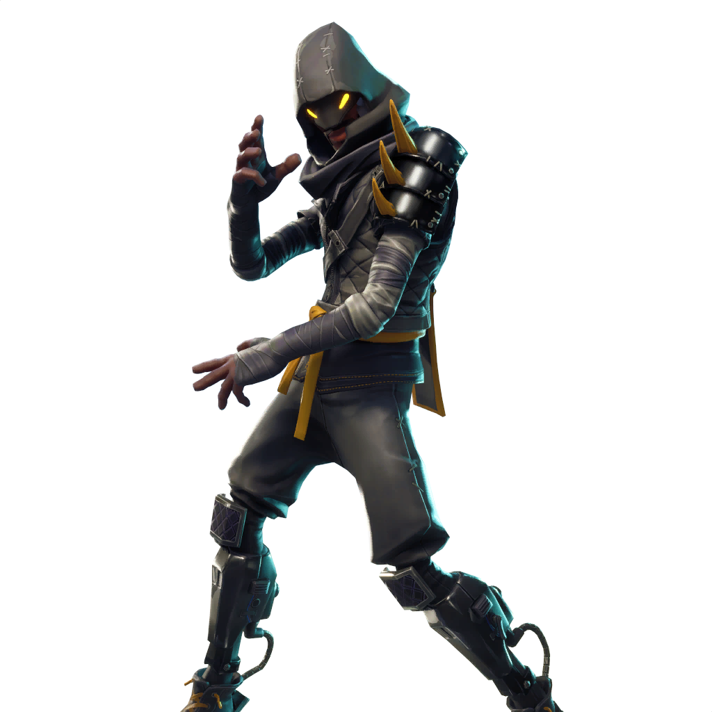 Fornite Cloaked Star Transparent Png (black)