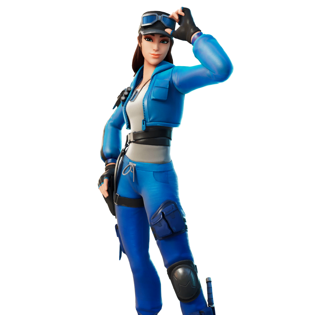 Fornite Cloud Striker Png Pic (black, navy)