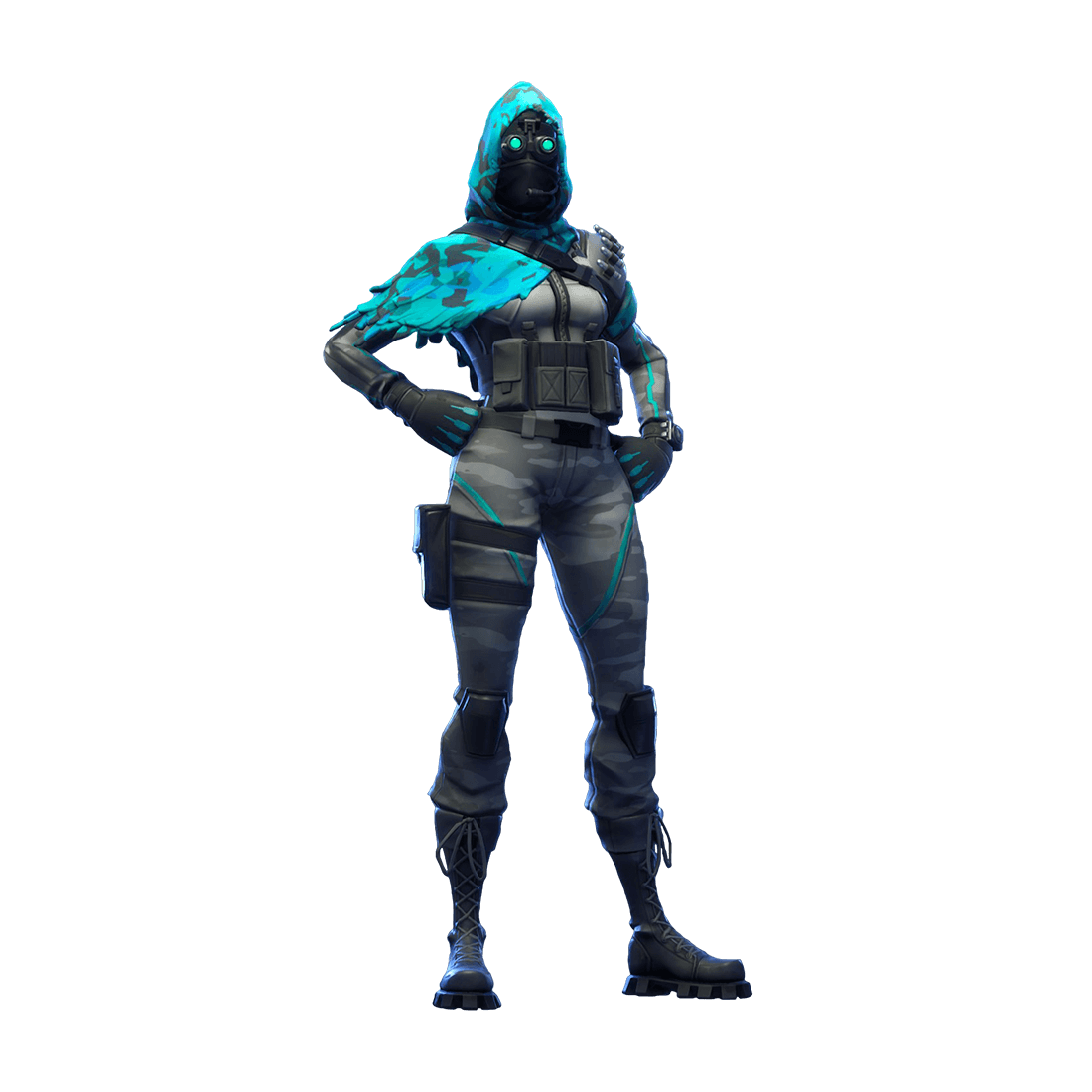 Fornite Cloudbreaker Png Pic (gray)