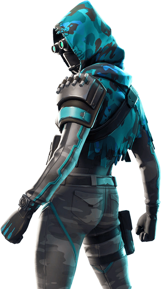 Fornite Cool Fortnite Png (black)