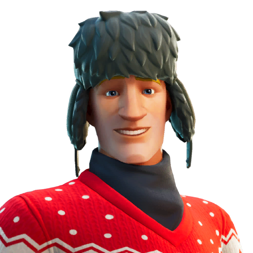 Fornite Cozy Jonesy Png Hd (black, red, maroon)