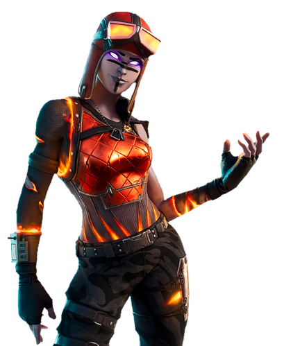 Fornite Crackabella Png Pic (black)