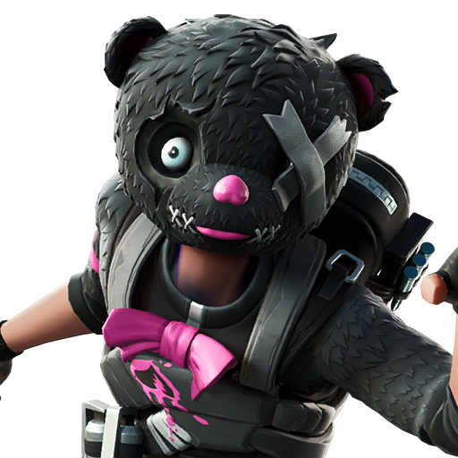 Fornite Cuddlepool Png (salmon, black, gray, silver)