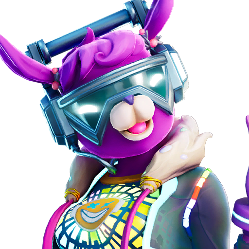 Fornite Dj Bop Png (violet, gray, mint, white)