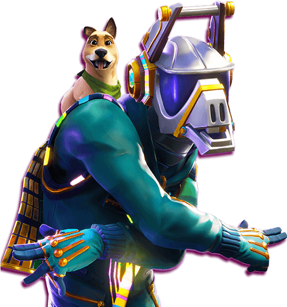 Fornite Dj Yonder Png File (teal, black, navy, white)