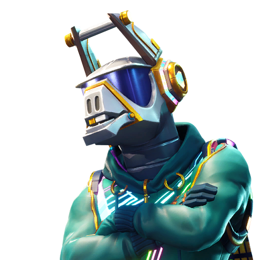 Fornite Dj Yonder Png (beige, olive, white, gray, mint)