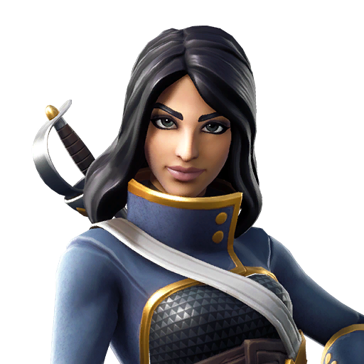 Fornite Daring Duelist Png (indigo, black, gray)