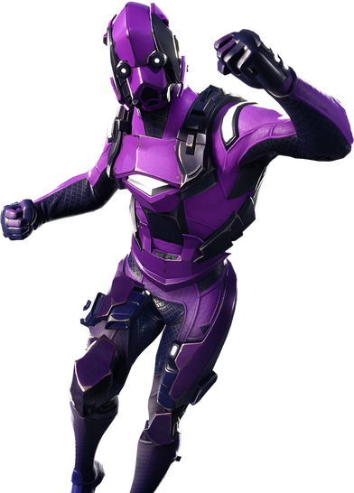 Fornite Dark Tricera Ops Png Hd (black, white)