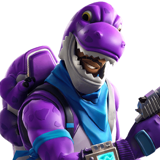 Fornite Dark Tricera Ops Png (indigo, black, teal, white)