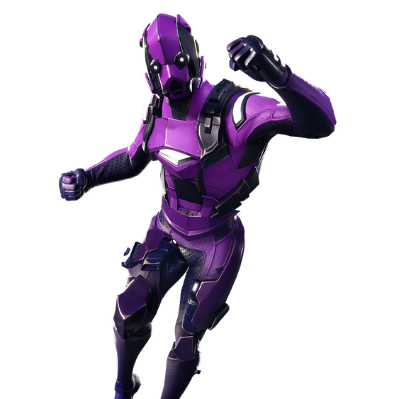 Fornite Dark Vertex Png (black, white)