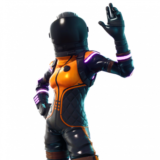 Fornite Dark Voyager Png File (black)