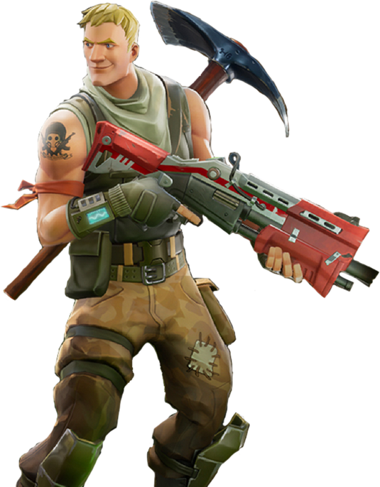 Fornite Default Skins Png (black)