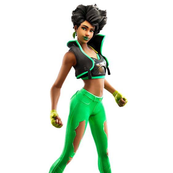 Fornite Doublecross Png Hd (black, green)