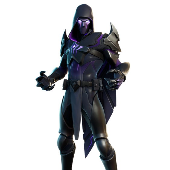 Fornite Dread Omen Png (black)