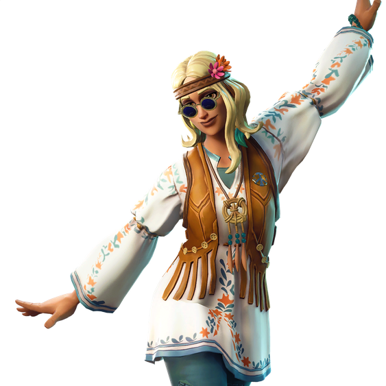 Fornite Dreamflower Png (black, white)