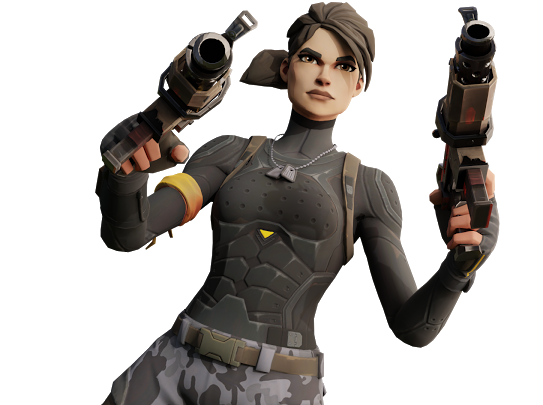 Fornite Elite Agent Png (black)