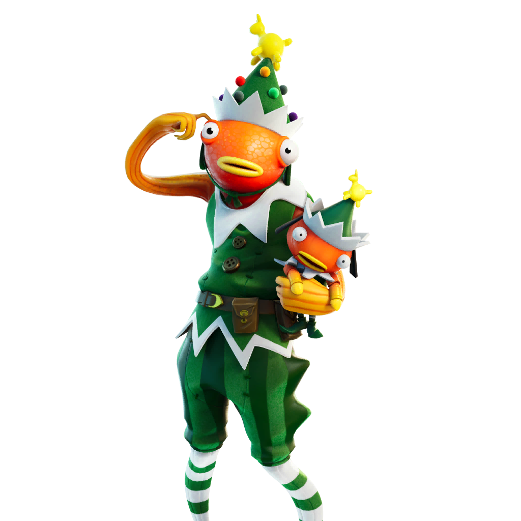 Fornite Fa La La La Fishstick Png (black)