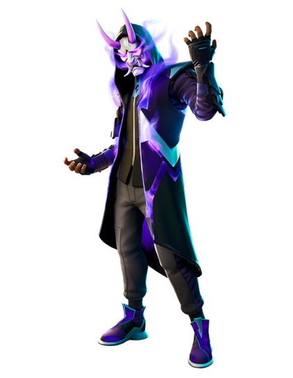 Fornite Fade Png (black)