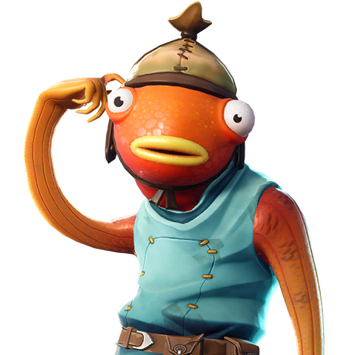 Fornite Fishstick Png (gray, silver, pink, white)