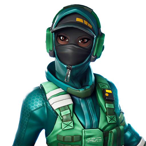 Fornite Flapjackie Png Clipart (teal, black)