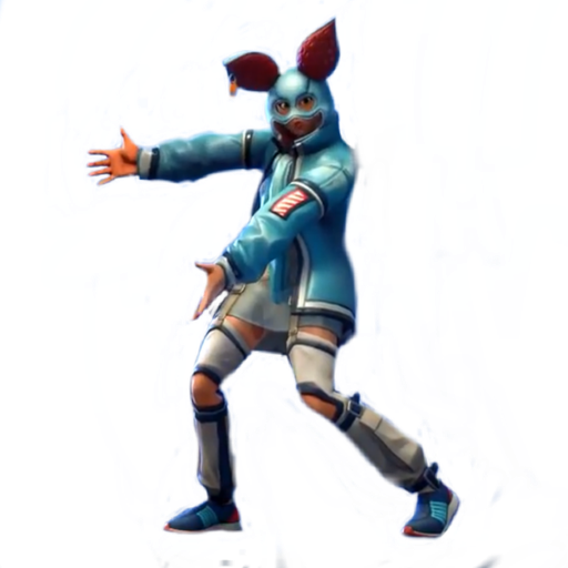 Fornite Flapjackie Png Pic (black, greenish blue, blue)