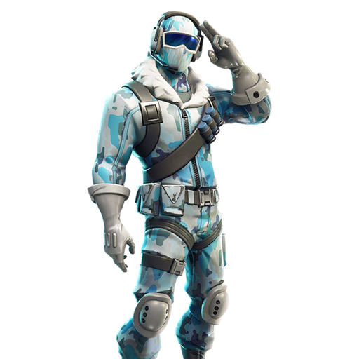 Fornite Frostbite Png (black, gray)