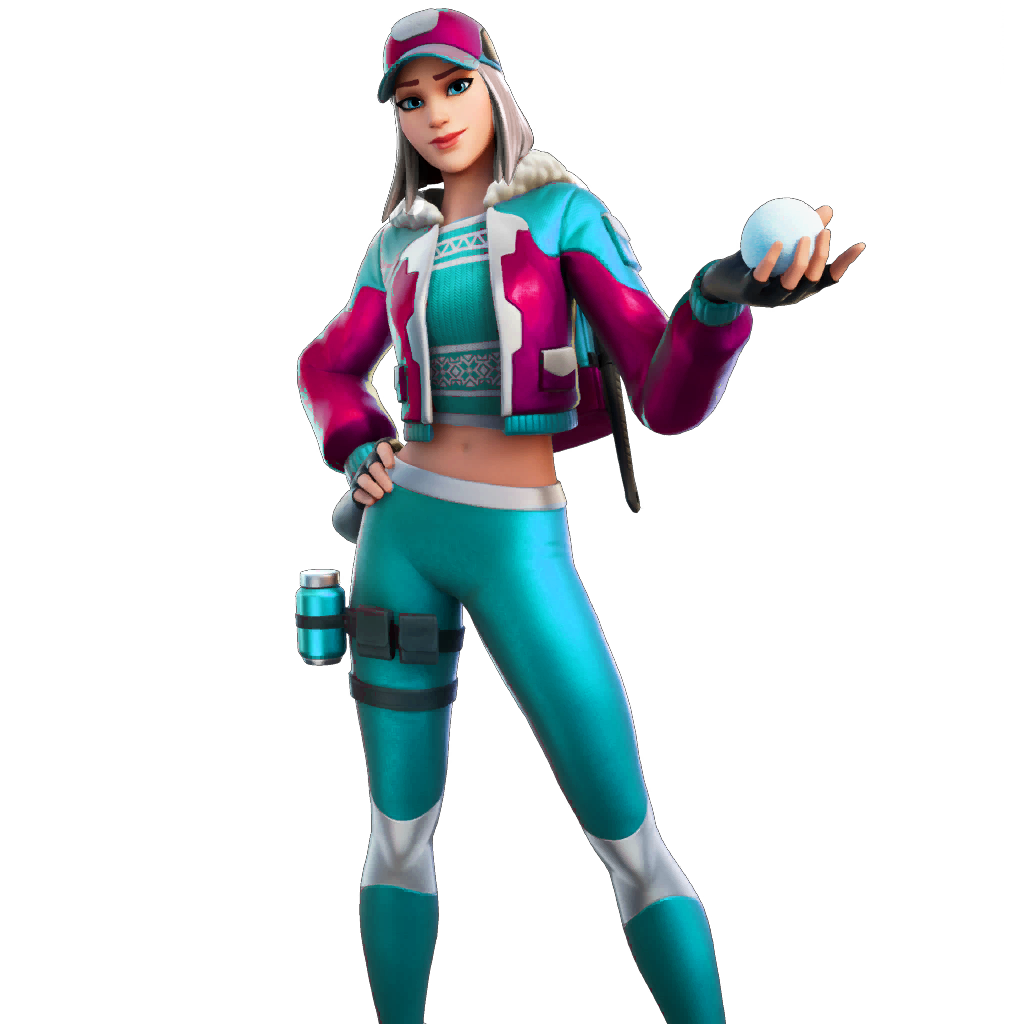 Fornite Frosted Flurry Png File (teal, black)