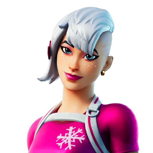 Fornite Frosted Flurry Png Hd (purplish red, salmon, black, maroon, pink)