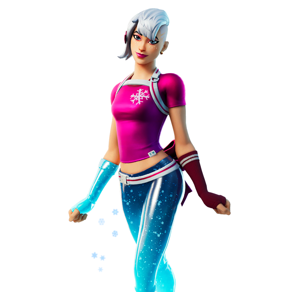 Fornite Frosted Flurry Png Pic (black)