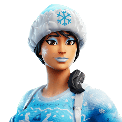 Fornite Frosted Flurry Png (gray)