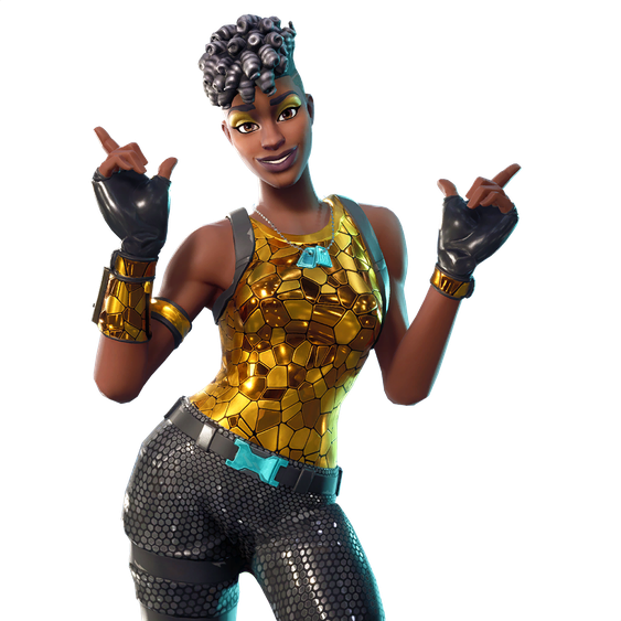 Fornite Funk Ops Png Pic (indigo, black)