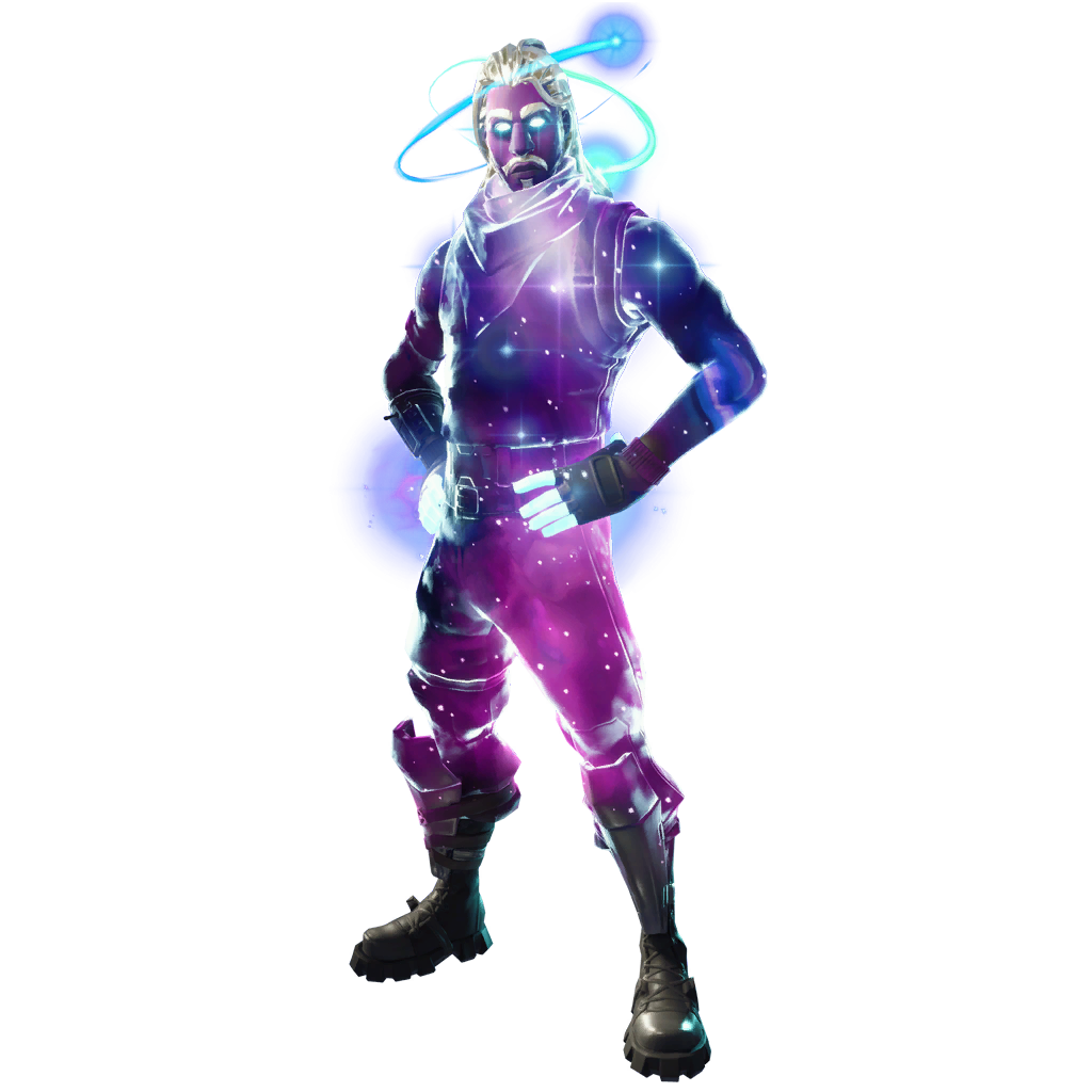 Fornite Galaxy Skin Fortnite Png Picture (black, blue)