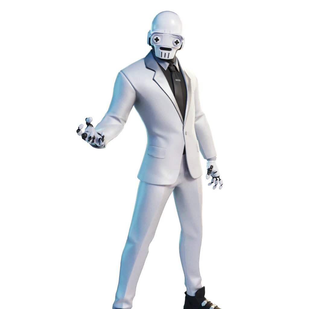 Fornite Ghost Beach Brawler Png Hd (black, gray, mint)