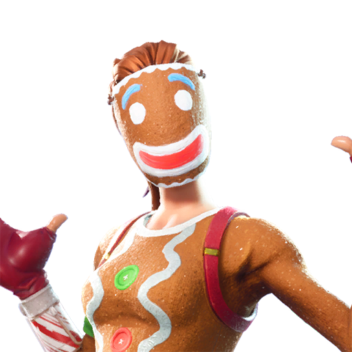 Fornite Ginger Gunner Png File (plum, beige, gray, silver, pink)