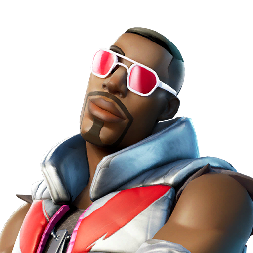 Fornite Ginger Gunner Png (black, salmon, beige, white)