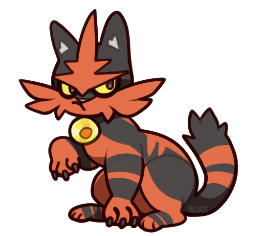 Torracat Pokemon Png Clipart (indigo, black, gray, salmon, chocolate)