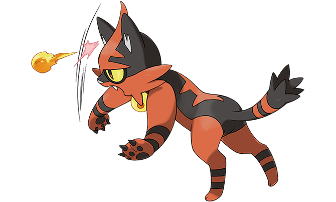 Torracat Pokemon Png Hd (indigo, black, chocolate, white)