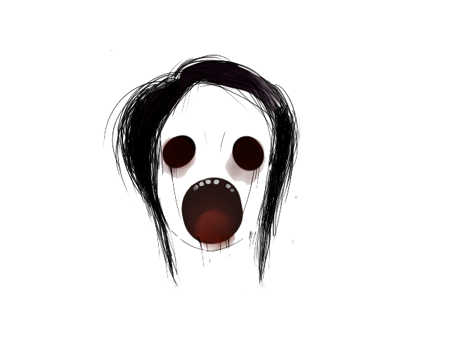 Horror Transparent Background (white, black)