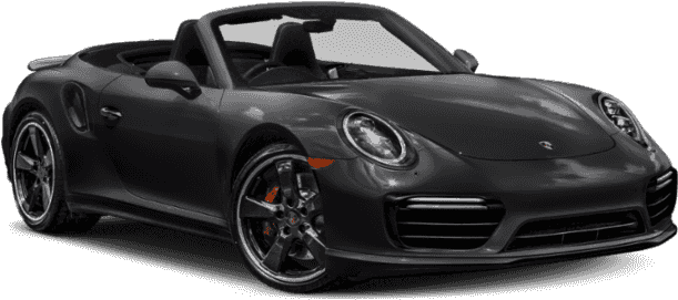 Porsche 911 Cabriolet Png Isolated Photo (black)