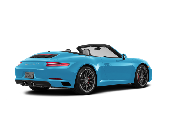 Porsche 911 Cabriolet Png Pic (teal, black)