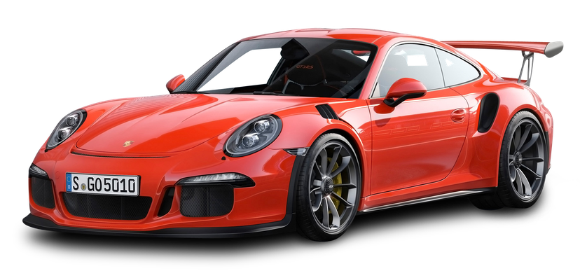 Porsche 911 Gt3 Rs Png Isolated Pic (black, white)