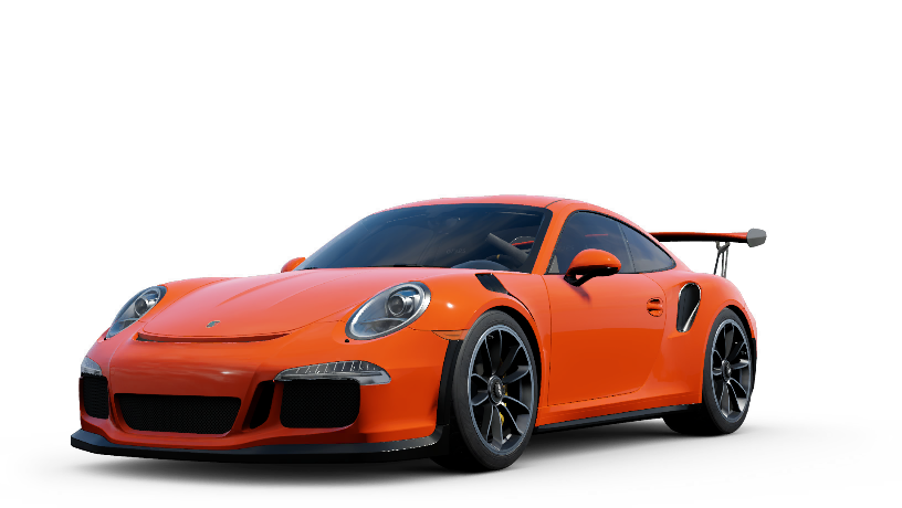 Porsche 911 Gt3 Rs Transparent Png (black)