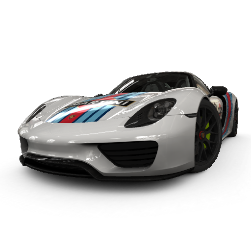 Porsche 918 Spyder Png Photo (black)