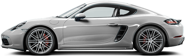 Porsche Cayman Download Png Image (gray, silver, black)