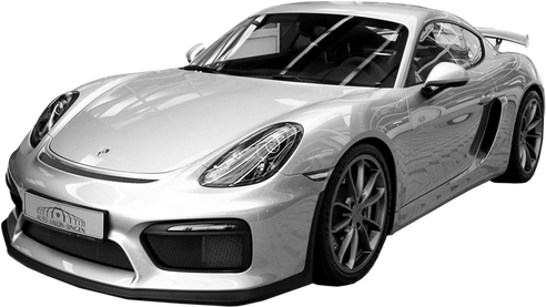 Porsche Cayman Transparent Png (gray, black, white)