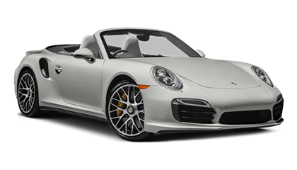 Porsche Convertible Png (silver, black)