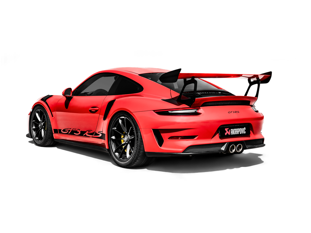 Porsche Gt3 Rs Transparent Png (black)